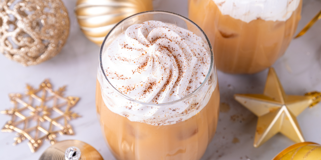 Cozy Gingerbread Latte using Archipelago Beans
