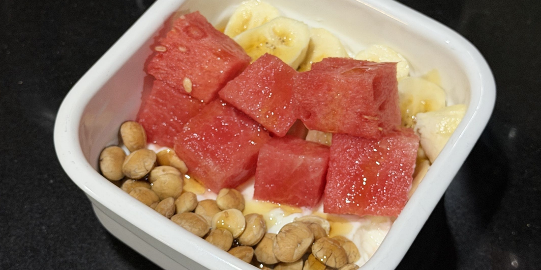 Easy Greek Yoghurt Breakfast Bowl with Sacha Inchi Nuts
