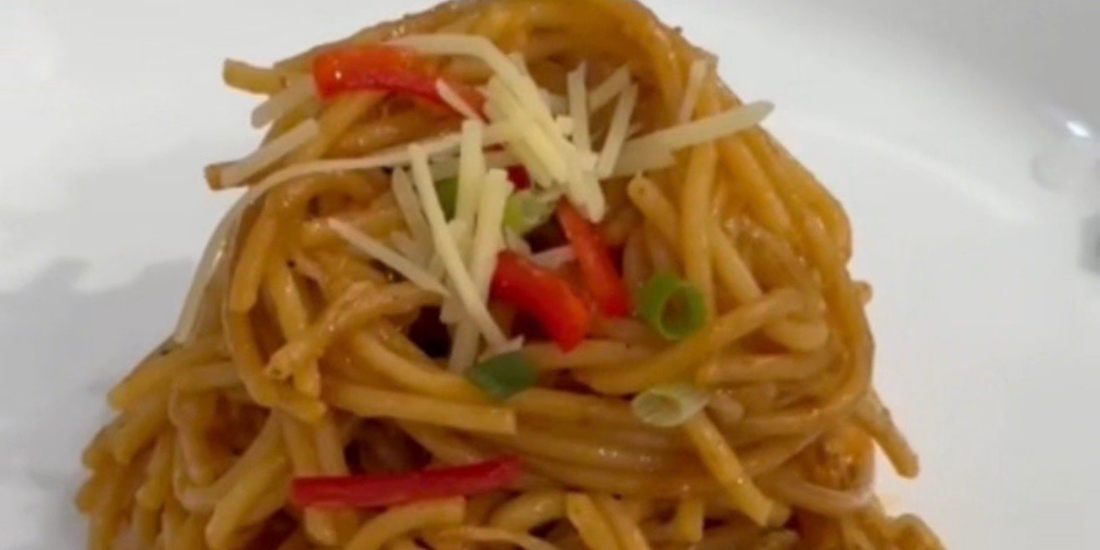 Sambal Tomat Carbonara Spaghetti