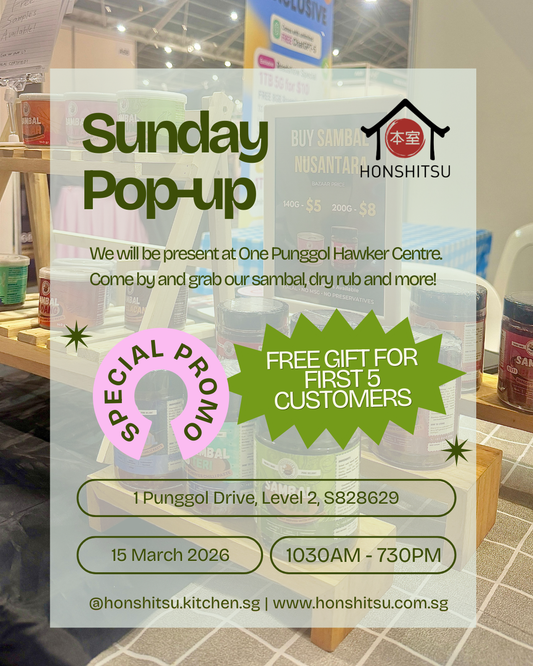 We’re Popping Up at One Punggol Hawker Centre This Weekend
