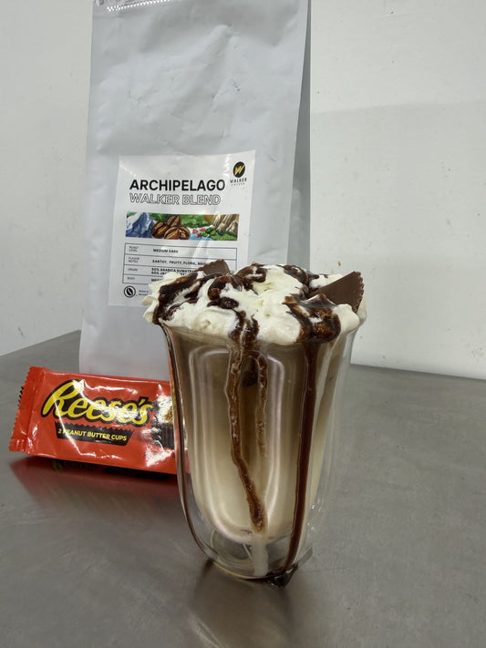 Reese’s Iced Latte Using Archipelago Beans