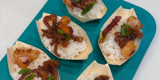 Sambal Prawn Rice (with Sambal Udang)