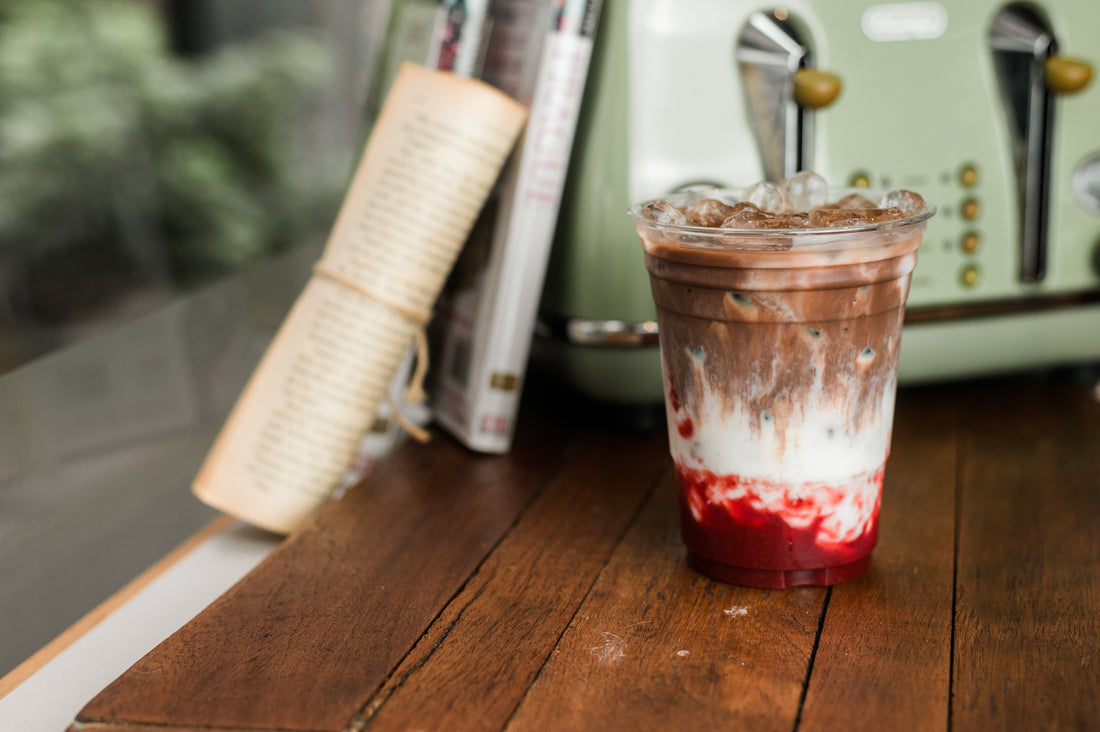 Iced Strawberry Latte Recipe with Archipelago Blend