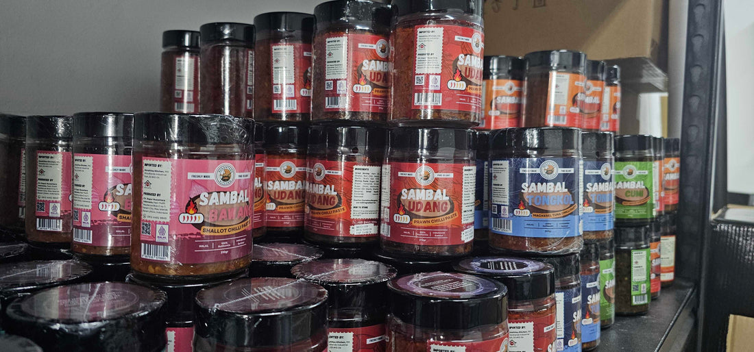 Our Sambal Made with Natural MSG