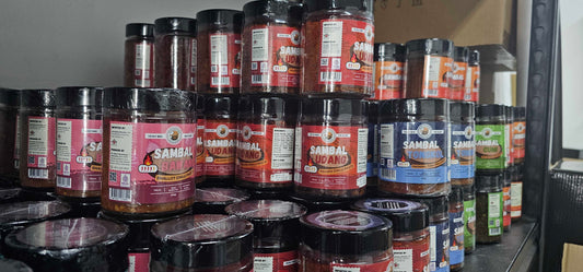 Our Sambal Made with Natural MSG