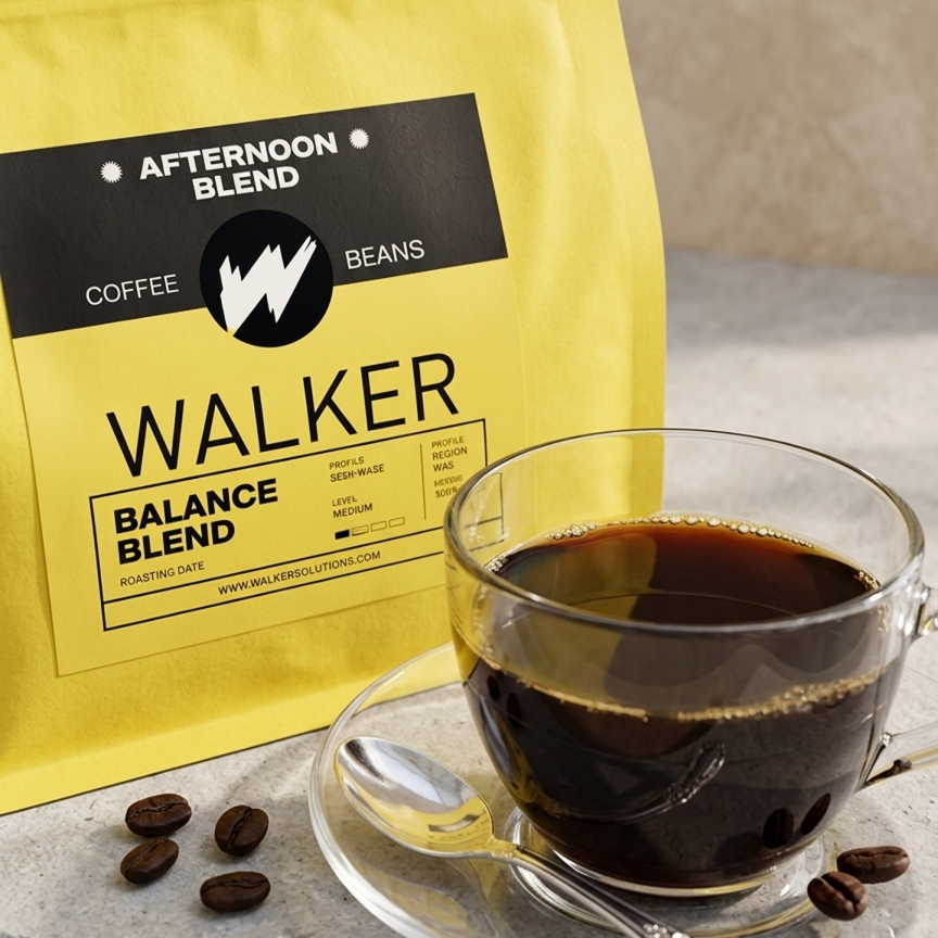 Introducing the Walker Afternoon Blend: Your New Everyday Coffee
