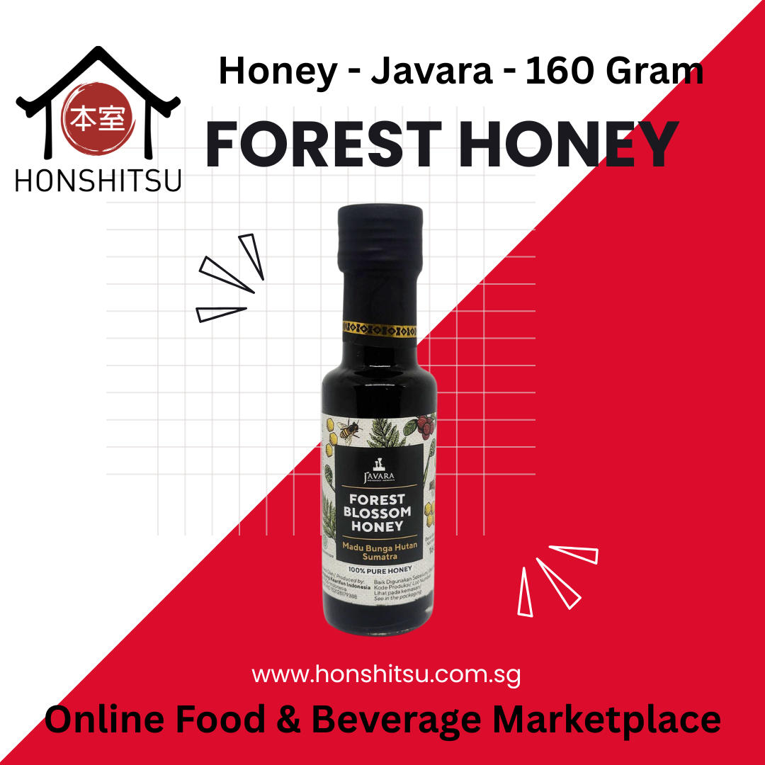 Javara Sumatra Forest Blossom Raw Honey 160g