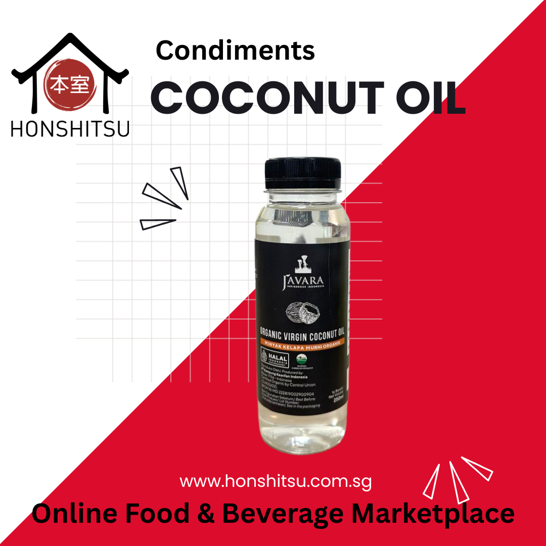 Javara Organic Virgin Coconut Oil (VCO) 250ml