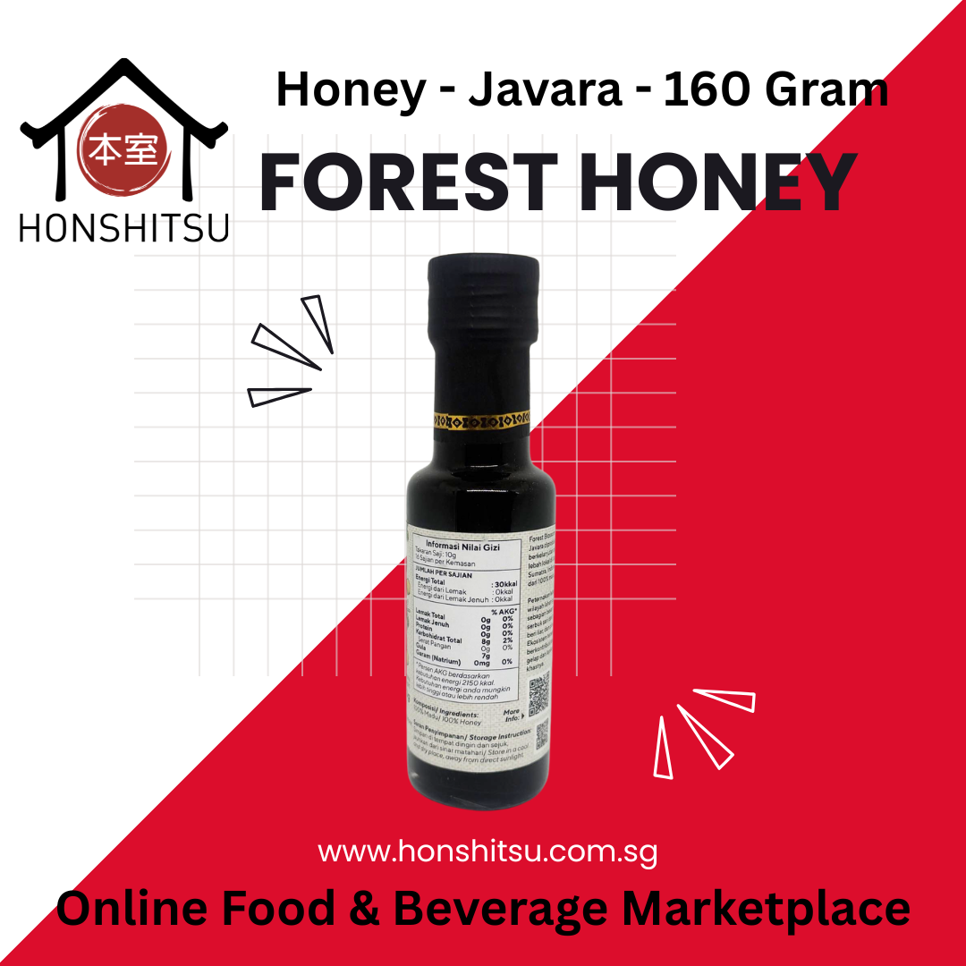 Javara Sumatra Forest Blossom Raw Honey 160g