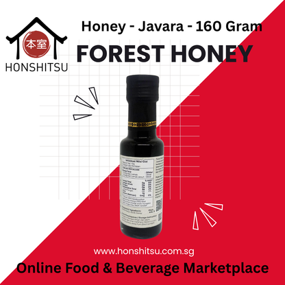 Javara Sumatra Forest Blossom Raw Honey 160g