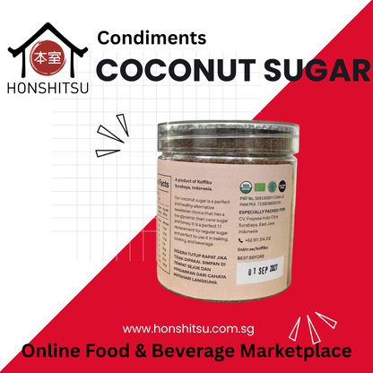 Koffiku Organic Coconut Sugar 350g