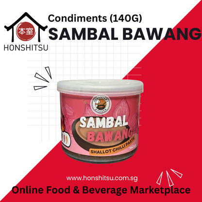 Nusantara Sambal Bawang (Garlic) 140/200G