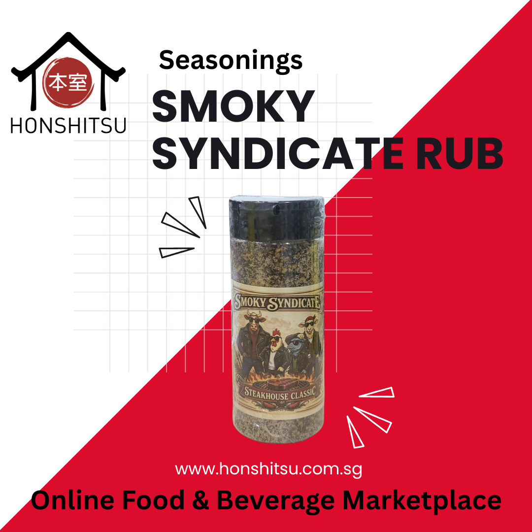 Nusantara Smokey Syndicate Dry Rub (Steakhouse Classic) 80g