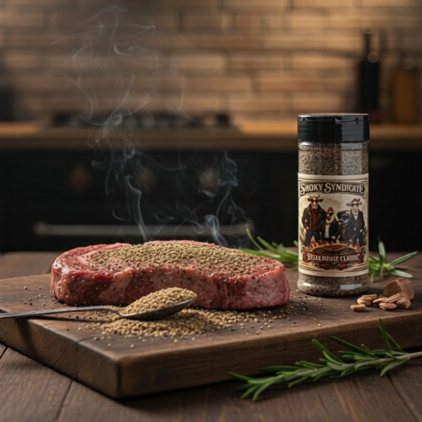 Nusantara Smokey Syndicate Dry Rub (Steakhouse Classic) 80g
