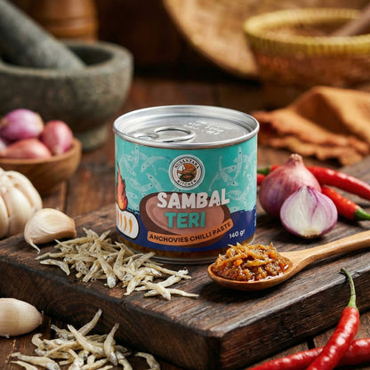 Nusantara Sambal Teri (Sardines) 140/200G